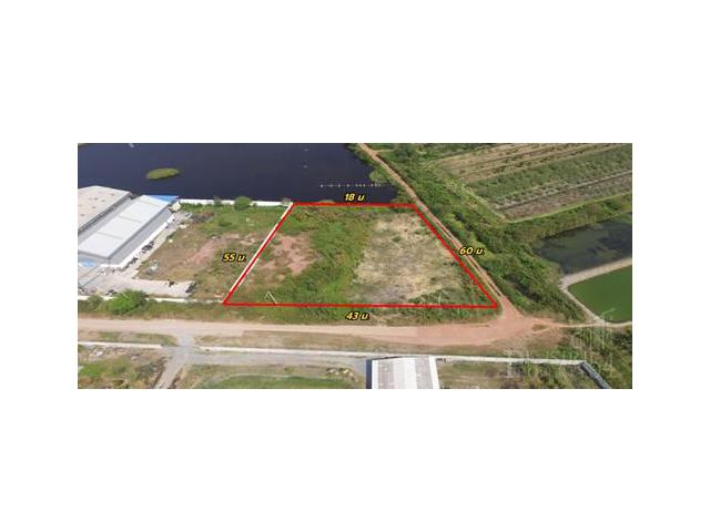 ขายที่ 1 ไร่เศษ ถมแล้ว ลุย สร้างได้ทันที โดดเด่น ด้วยหน้ากว้าง 43 ม. ใกล้ถนนสวนส้ม ยกแปลงเพียง 4 ล้าน - KK1648S