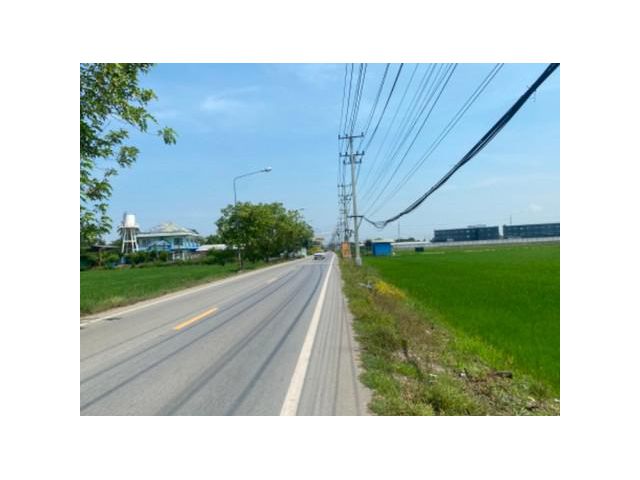 ขายที่ดิน 11 ไร่  ใกล้แม่น้ำท่าจีน บางเลน นครปฐม