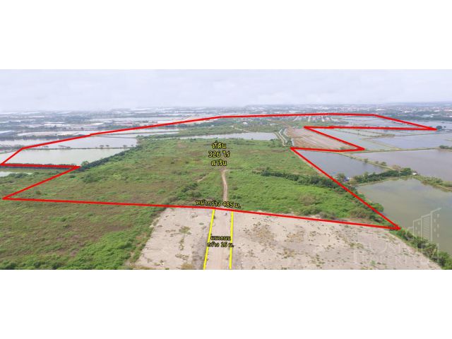 ที่ 326 ไร่ ติดถนนสาริน แวดล้อมสิ่งอำนวยความสะดวกครบ ในราคาถูก  KK3457S