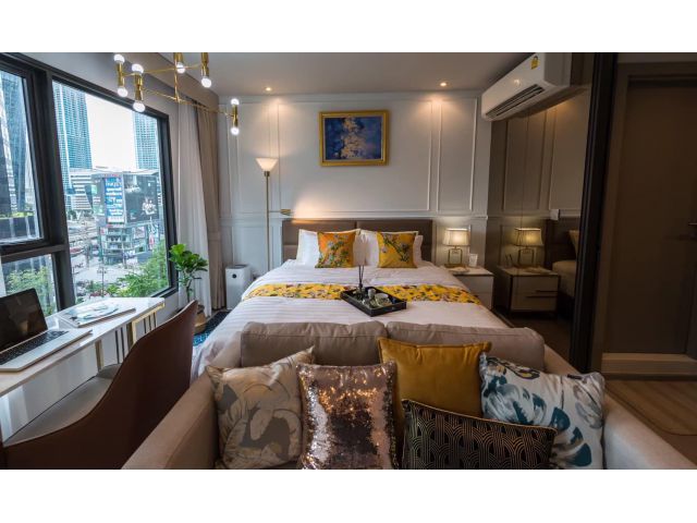เช่า- Life Asoke Rama 9/ Studio / 27.6 ตร.ม. /ชั้น 10 ใกล้ MRT พระราม 9 เช่า 17,000