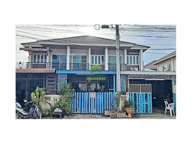 หมู่บ้านทรัพย์มั่นคง 5 บางบ่อ ขายด่วน ทาวน์เฮ้าส์ 2 ชั้น เนื้อที่ 18 ตร.ว ทำเลดี ต่อเติมเต็ม