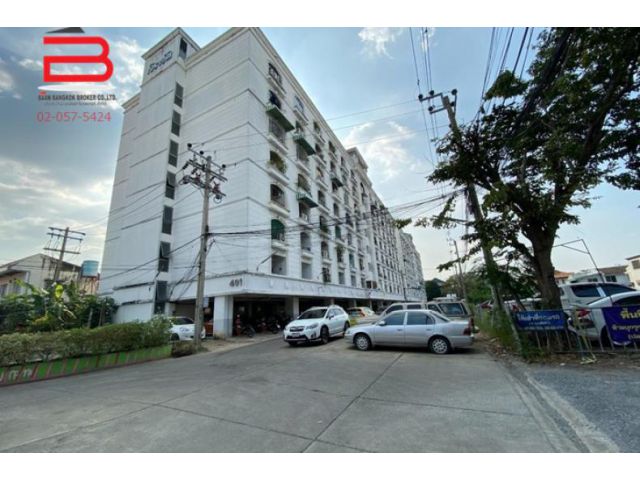 ห้องชุดคอนโด บ้านเอราวัณ 1 เนื้อที่ 29.55 ตรม. ถนนแจ้งวัฒนะ เขตหลักสี่