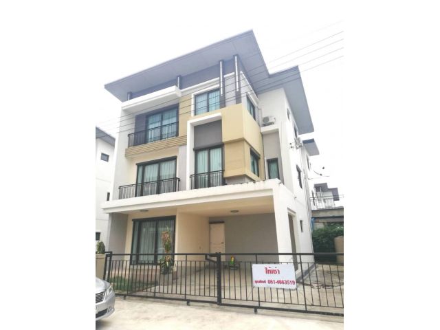 ให้เช่าบ้านเดี่ยว3ชั้น โกลเด้น  เขตสายไหม