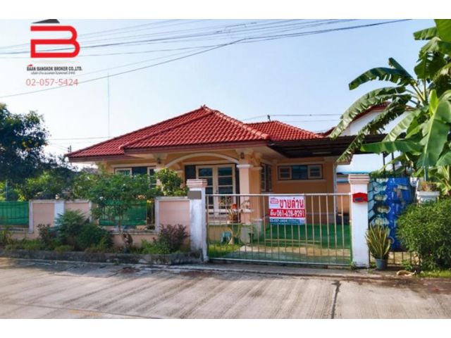 บ้านเดี่ยว ซอยไสวประชาราษฎร์ 19 (ลำลูกกาคลอง 4 ) เนื้อที่ 50 ตรว. ถนนลำลูกกา อ.ลำลูกกา จ.ปทุมธานี