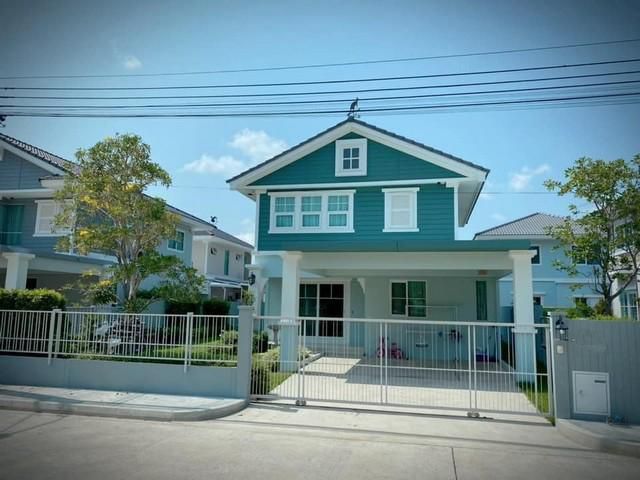 PPL13 ให้เช่า ขาย บ้านเดี่ยว วิลเลจจิโอ บางนา  VILLAGGIO BANGNA ใกล้ABAC ตกแต่งพร้อมอยู่ หมู่บ้านตกแต่งสไตล์ยุโรปกลางหุบ