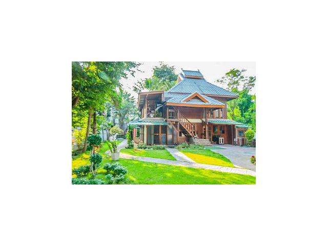 ขาย เช่า บ้านไม้ สไตล์ล้านนา ธรรมชาติ ติดกับโรงเรียนนานาชาติ NIS