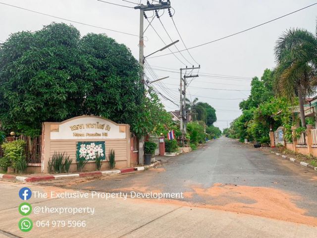 ขาย ที่ดินเปล่า หมู่บ้านพรรษาพาราไดซ์ฮิล 161 ตร.ว. บางละมุง ทำเลดี ใกล้หาดจอมเทียน