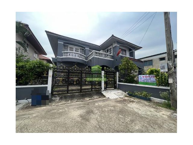 หมู่บ้านสินวงศ์การ์เด้น ขายด่วน บ้านเดี่ยว 2 ชั้น เนื้อที่ 64.30 ตร.ว. แปลงริม เพชรเกษม ทวีวัฒนา ทำเลดี ใกล้สนามหลวง 2