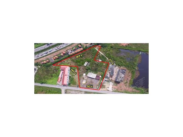 ขายที่ 7 ไร่เศษ ถมเต็ม พร้อมใช้ แถมบ้าน พักอาศัย 480 ตร.ม.  ใกล้พระราม 2 เพียง 350 ม. ใน ราคาลดพิเศษ - KK3211S