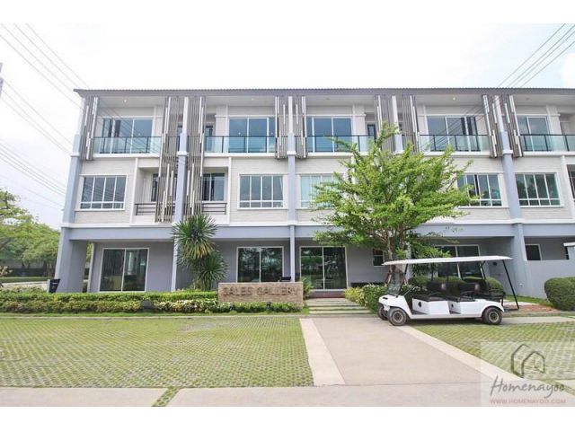เช่าทาวน์โฮม 3 ชั้น The Plant City เมืองทอง