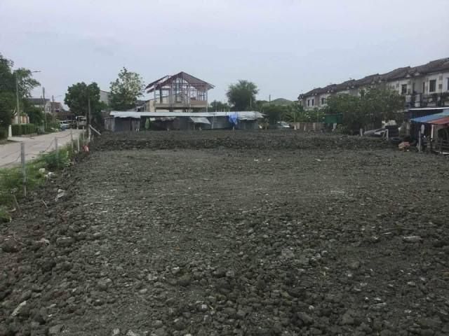 ขายที่ดินสวย ทำเลดี หลังหมู่บ้านอ่างทองธานี