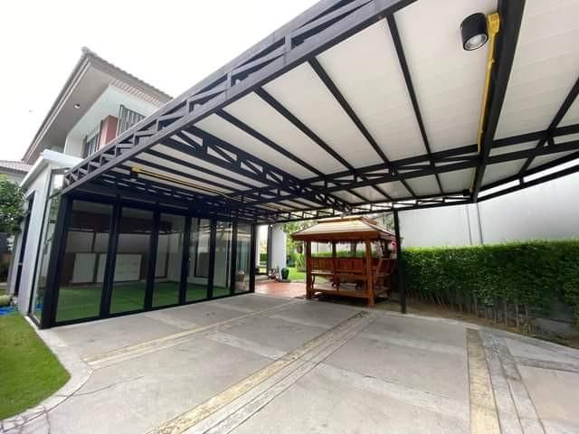 PJD06 ขาย ให้เช่า บ้านเดี่ยว บุราสิริ ราชพฤกษ์-345 ปากเกร็ด ถนนราชพฤกษ์ ปากเกร็ด นนทบุรี เนื้อที่ 102 ตรว. หลังมุม