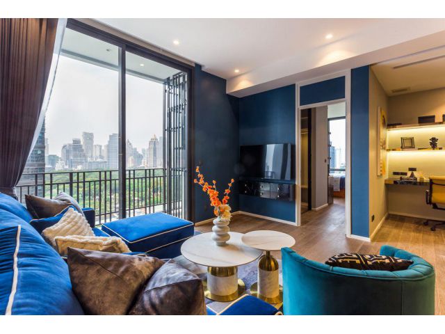 Muniq Langsaun for rent ให้เช่า Muniq หลังสวน 2 ห้องนอน 96sq.m ห้องใหม่ สวยมาก ชั้นสูง วิวสวนลุม ใกล้ BTS ราชดำริ เพลินจ