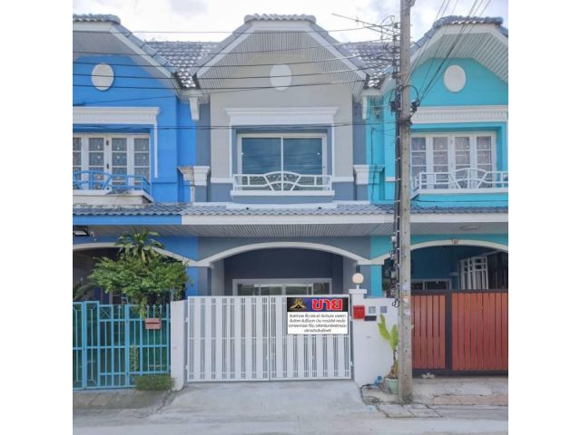 ทาวน์เฮ้าส์ 2 ชั้นตกแต่งใหม่ทั้งหลัง มีมอเตอร์ไซด์รับจ้างหน้าหมู่บ้าน ทำเลบางบัวทอง #หมู่บ้านมนวดีกรีนพาร์ค