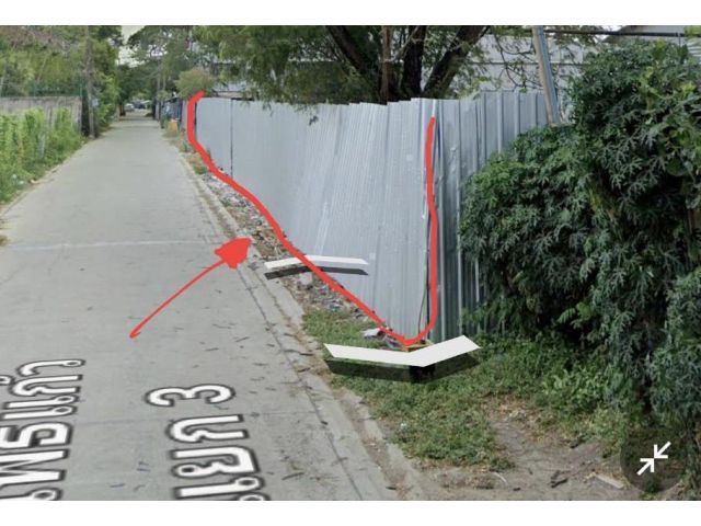 PK412ให้เช่าที่ดินเนื้อที่ 603 ตรว ซอยโพธิ์แก้ว 1 แยก 3 ลาดพร้าว 101