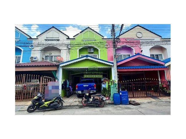 หมู่บ้านราชพฤกษ์ 3 เทพกุญชร 42 ขายด่วน ทาวน์เฮ้าส์ 2 ชั้น เนื้อที่ 20 ตร.ว ทำเลดี