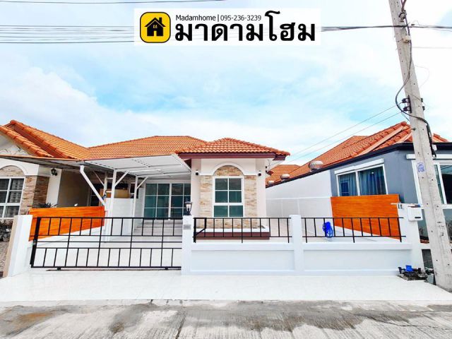 หมู่บ้านเพอร์เฟคโฮม (นราวดีซิตี้พาร์ค) มาดามโฮม รีโนเวทใหม่ ราคาถูก ขายบ้านมือสองอยุธยา บ้านเดี่ยวอยุธยา