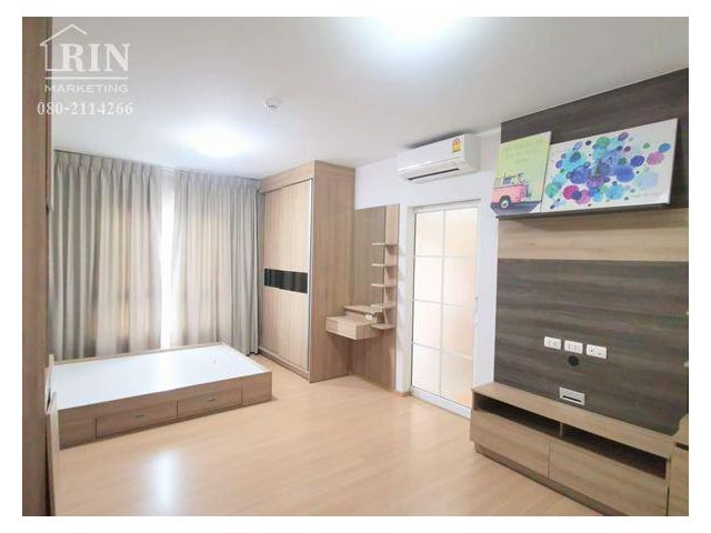 R004-006 ขายด่วน ถูกสุดๆ !! คอนโด Unio จรัญ 3 ใกล้รถไฟฟ้า MRT และ BTS แต่งสวยมาก เฟอร์นิเจอร์บิ้วอินทั้งห้อง วิวสระว่ายน