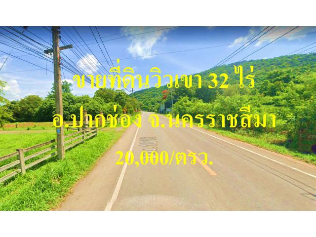 ขายที่ดิน วิวเขา อ.ปากช่อง จ.นครราชสีมา