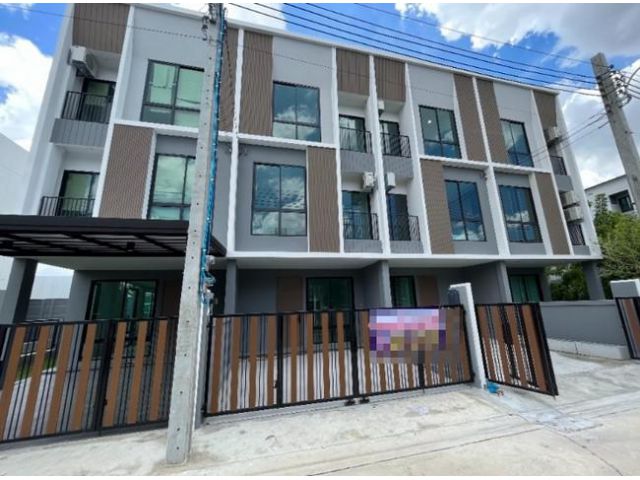 ให้เช่าและขายทาวน์โฮม3ชั้นNue connex ดอนเมือง