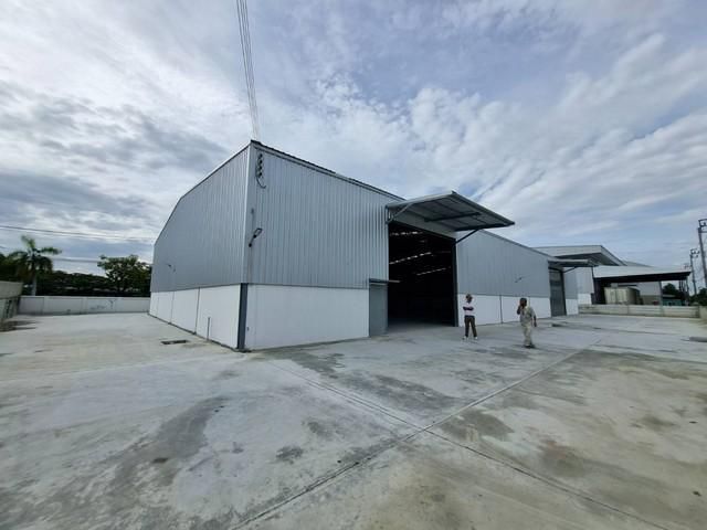 ให้เช่าโกดังเนื้อที่ 513 ตารางวา พื้นที่สีม่วง ขอรง.4ได้ รถเทรนเลอร์เข้าออกได้ ใกล้นิคมอุตสาหกรรมบางปู น้ำไม่ท่วม