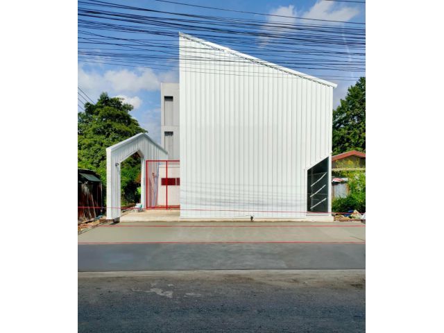 ให้เช่าโกดังสร้างใหม่ 2 ชั้น พื้นที่ใช้สอย 125 ตารางเมตร ห้องน้ำ 2 ห้อง ซอยลาดปลาเค้า 72 เดินทางสะดวกใกล้รถไฟฟ้า ห้างสรร