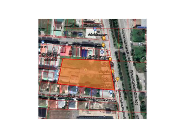 ขายที่ดิน  2-3-15 ไร่ บางระมาด กรุงเทพ 167.25ล้าน
