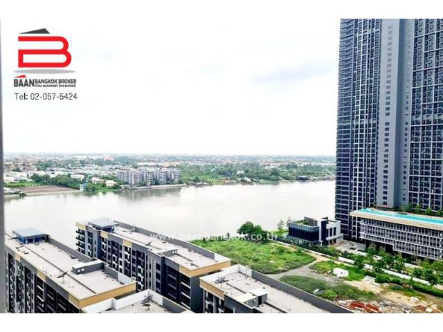 ห้องชุดคอนโด เดอะ โพลิแทน รีฟ เนื้อที่ 30.32 ตร.ม. ถนนรัตนาธิเบศร์ อ.เมืองนนทบุรี จ.นนทบุรี