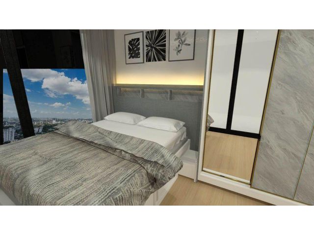 ให้เช่า Life Asoke Studio 27 ตร.ม. ชั้น 17 ห้องใหม่ มือหนึ่ง แต่งสวย พร้อมอยู่ S06-0898