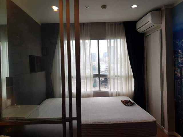 ให้เช่าคอนโดTHE BASE GARDEN-พระราม9 ชั้นสูง วิวสระว่ายน้ำ เดือนละ 15,000 บาท S06-0910