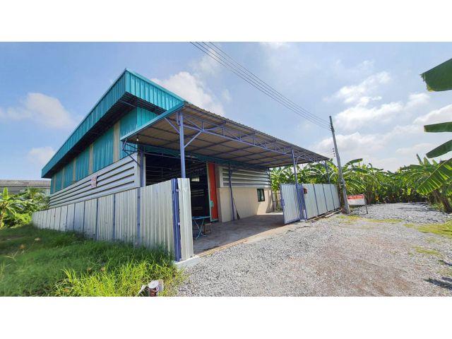 รหัสทรัพย์  WP0281 ##ให้เช่าโกดังซอยอนามัยงามเจริญ33  ขนาด 425ตรม. :มีออฟฟิต 2ห้อง ห้องน้ำ 3 ห้องตัว  โกดัง 2 ชั้น