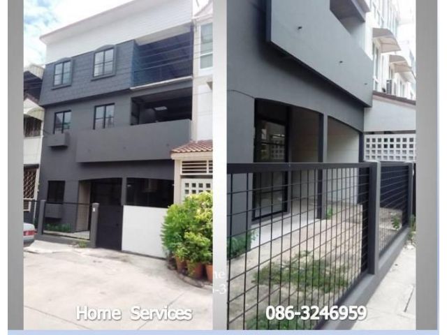 ให้เช่าบ้าน 3 ชั้น เมืองทองธานี ถ.แจ้งวัฒนะ-ติวานนท์ 3 นอน แอร์ 3 จอดรถ 2 คัน ใกล้ ถ.เลี่ยงเมือง-แจ้งวัฒนะ, มสธ.