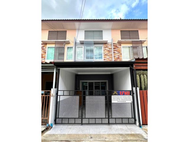 ทาวน์เฮ้าส์ 2 ชั้นตกแต่งใหม่พร้อมอยู่ ทำเลบางบัวทอง บ้านสวยโซนนนทบุรี #หมู่บ้านเหนือฟ้าโฟร์ ถนนบ้านกล้วยสะดวกใกล้รถไฟฟ้า