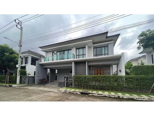 (ขาย) ** The City ราชพฤกษ์ – สวนผัก บ้านเดี่ยวหลังใหญ่ 2 ชั้น บนถนนบางกรวย-จงถนอม จาก AP **