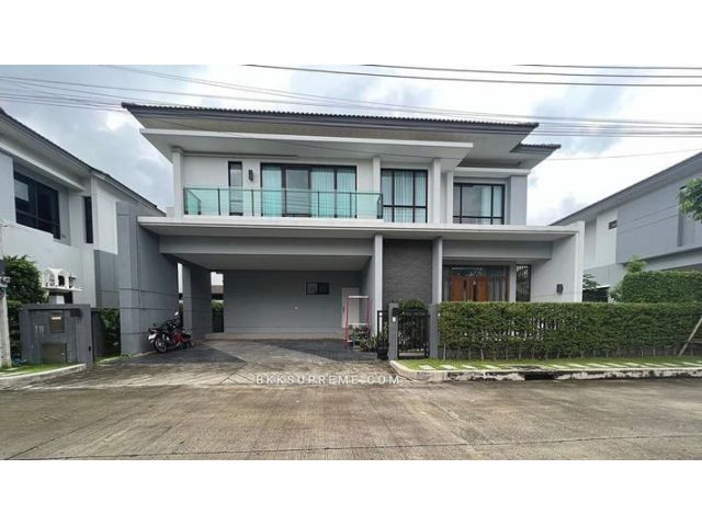 (ขาย/เช่า) ** The City ราชพฤกษ์ – สวนผัก บ้านเดี่ยวหลังใหญ่ 2 ชั้น บนถนนบางกรวย-จงถนอม จาก AP **