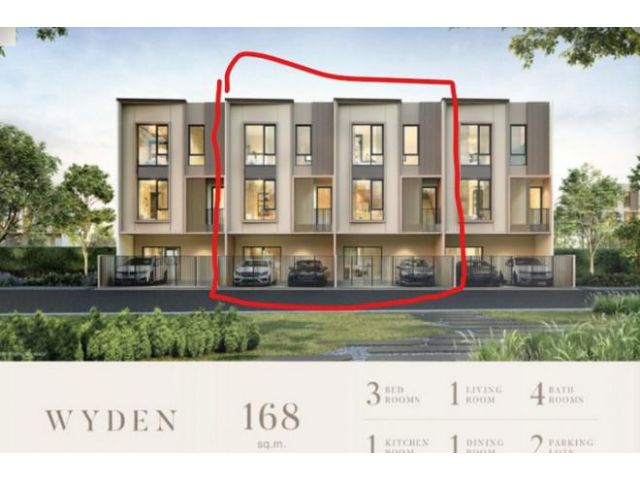 ขายทาวน์โฮม3ชั้น อัลติทูด คราฟ บางนา