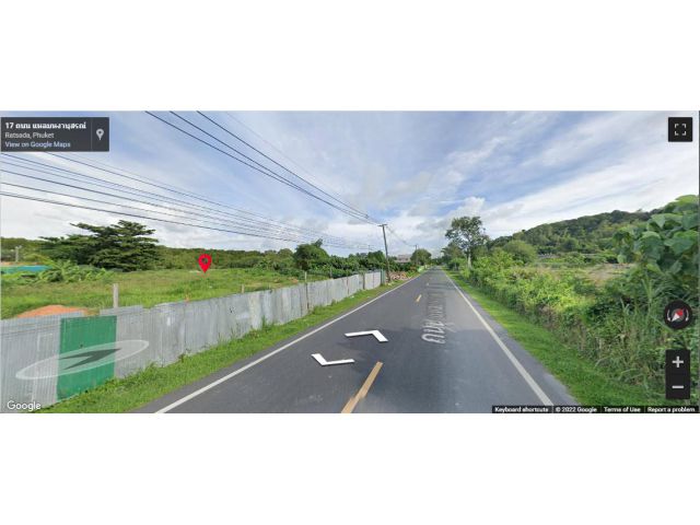 ขายที่ดินเมืองภูเก็ตบนเกาะสิเหร่ใกล้ทะเล เนื้อที่ 3 ไร่ 1 งาน ขายเหมา 39 ล้าน หน้าติดถนนทางหลวงเทพประทาน
