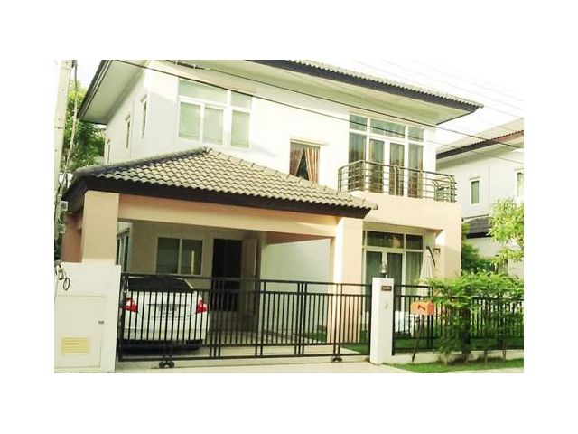 ขายบ้านเดี่ยว 2 ชั้น บ้านรสาพาร์คเลน ถนนวัชรพล