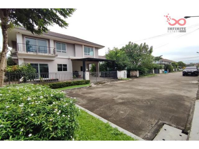 ขายบ้านเดี่ยวหลังริม 2 ชั้น ไลฟ์ บางกอก บูเลอวาร์ด รังสิต ใกล้ถนนวงแหวนรอบนอกตะวันออก