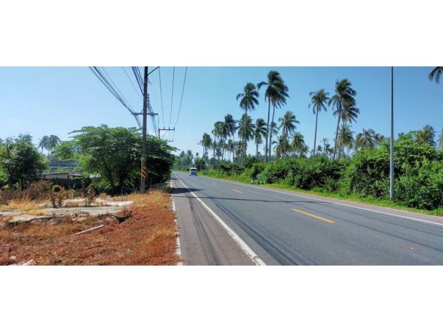 ขายที่ดินติดถนน ใกล้ชายหาด