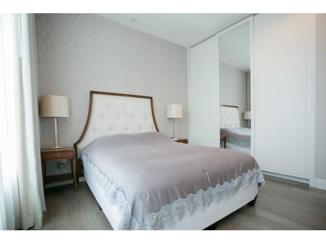 ให้เช่าคอนโด Oriental Residence ชั้น 28 แต่งครบ พร้อมเข้าอยู่  S12-0427