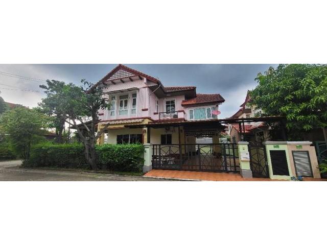 ให้เช่า บ้านเดี่ยว 2ชั้น เนื้อที่ 60 ตารางวา 4 ห้องนอน 3 ห้องน้ำ หมู่บ้านธนาสิริ รัตนาธิเบศร์ บางบัวทอง นนทบุรี