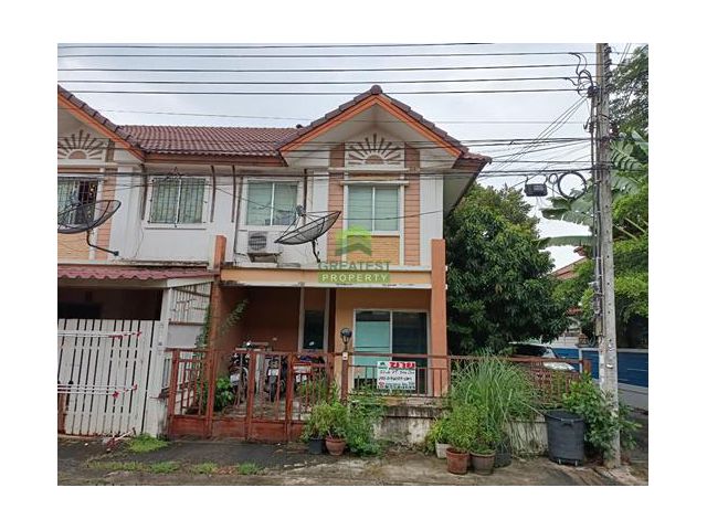 หมู่บ้านพฤกษาวิลล์ 9 เทพารักษ์ ขายด่วน ทาวน์เฮ้าส์ 2 ชั้น เนื้อที่ 22.40 ตร.ว ทำเลดี แปลงมุม ราคาต่อรองได้