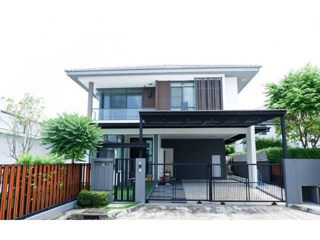 ให้เช่าบ้านเดี่ยว 2หลังติดกัน เนื้อที่ 118 ตารางวา 6 ห้องนอน 6 ห้องน้ำ หมู่บ้านมัณฑนา รามอินทรา-วงแหวน