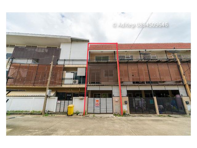 ทาวน์เฮ้าส์ 3 ชั้น ม.ศิริทรัพย์ รังสิต-ปทุม