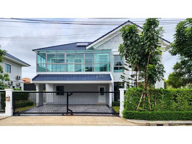 (ขาย) ** บ้านเดี่ยว เพอร์เฟค เรสซิเดนซ์ สุขุมวิท 77 - สุวรรณภูมิ บ้านใหม่เเปลงมุม (ไม่เคยอยู่)