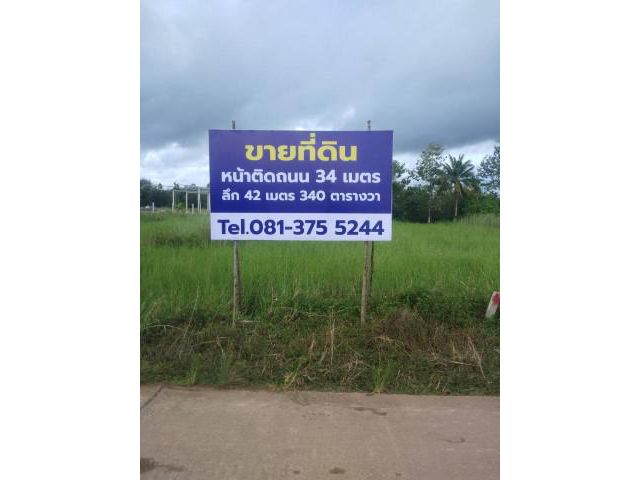 ขายที่ดินเปล่า ใกล้ทะเลหาดแม่พิมพ์ 8 นาที จ.ระยอง แกลง ขนาด 460 ตรว. (1ไร่60วา)