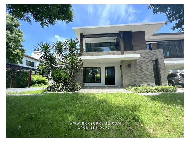 (ขาย) ** นันทวัน ปิ่นเกล้า - ราชพฤกษ์ บ้านใหม่ ยังไม่เคยพักอาศัย ติดสวนทะเลสาบขนาดใหญ่ 9 ไร่ **