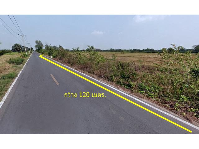 ถูกๆ ที่ดิน 1-3-65 ไร่ ติดถนนทางหลวงชนบท อ.ภาชี พระนครศรีอยุธยา