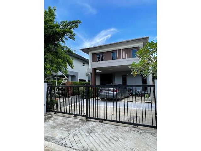 HS0531 ขายบ้านเดี่ยว 2 ชั้น ย่านกาญจนาภิเษก 39 วงแหวนรอบนอก 3 ห้องนอน 3 ห้องน้ำ